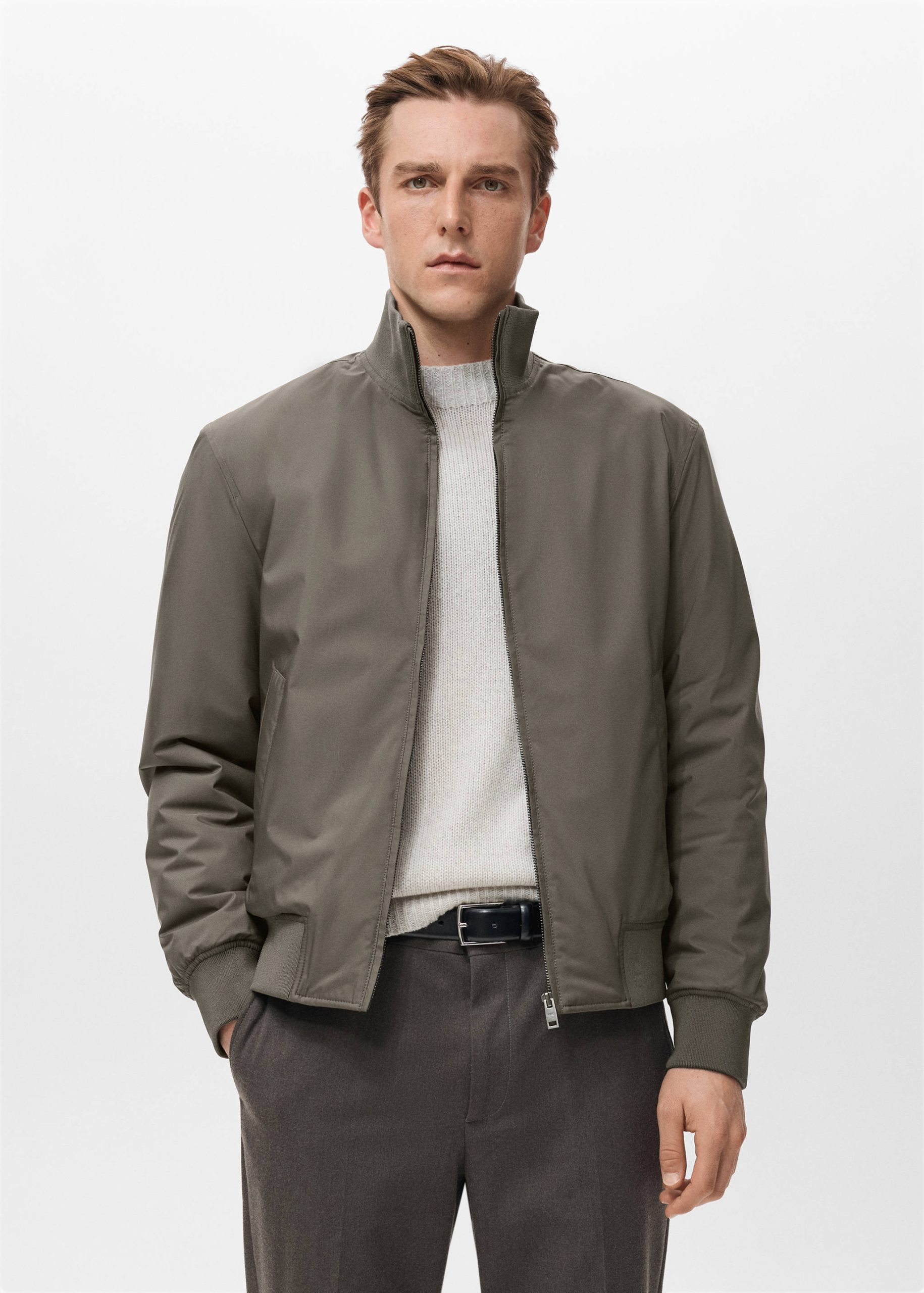 giubbotto-bomber-uomo-048fxe-1.jpg Giubbotto bomber water repellent - immagine 1