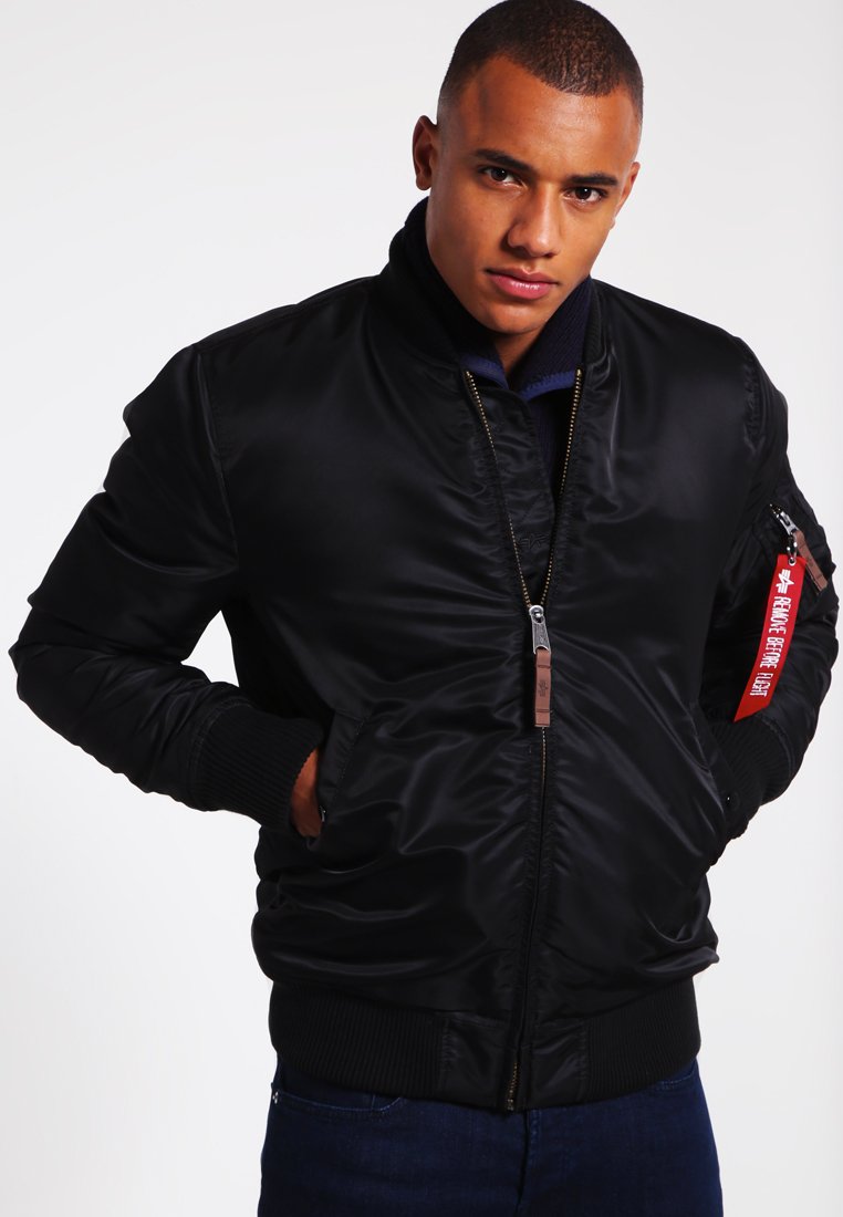 giubbotto-bomber-uomo-372uae-1.jpg Alpha Industries Giubbotto Bomber black/nero Zalando.it - immagine 1