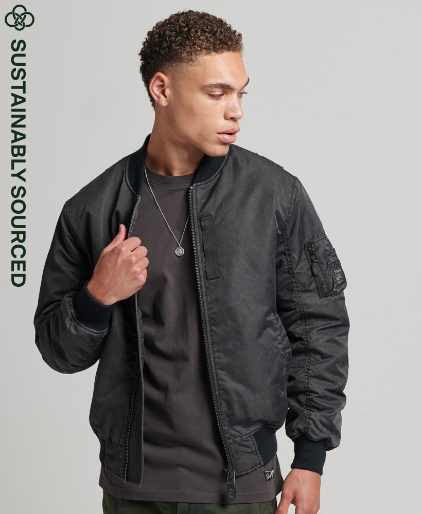 giubbotto-bomber-uomo-886ytg-1.jpg Giacca bomber Vintage MA1jet black da Uomo | Superdry IT - immagine 1