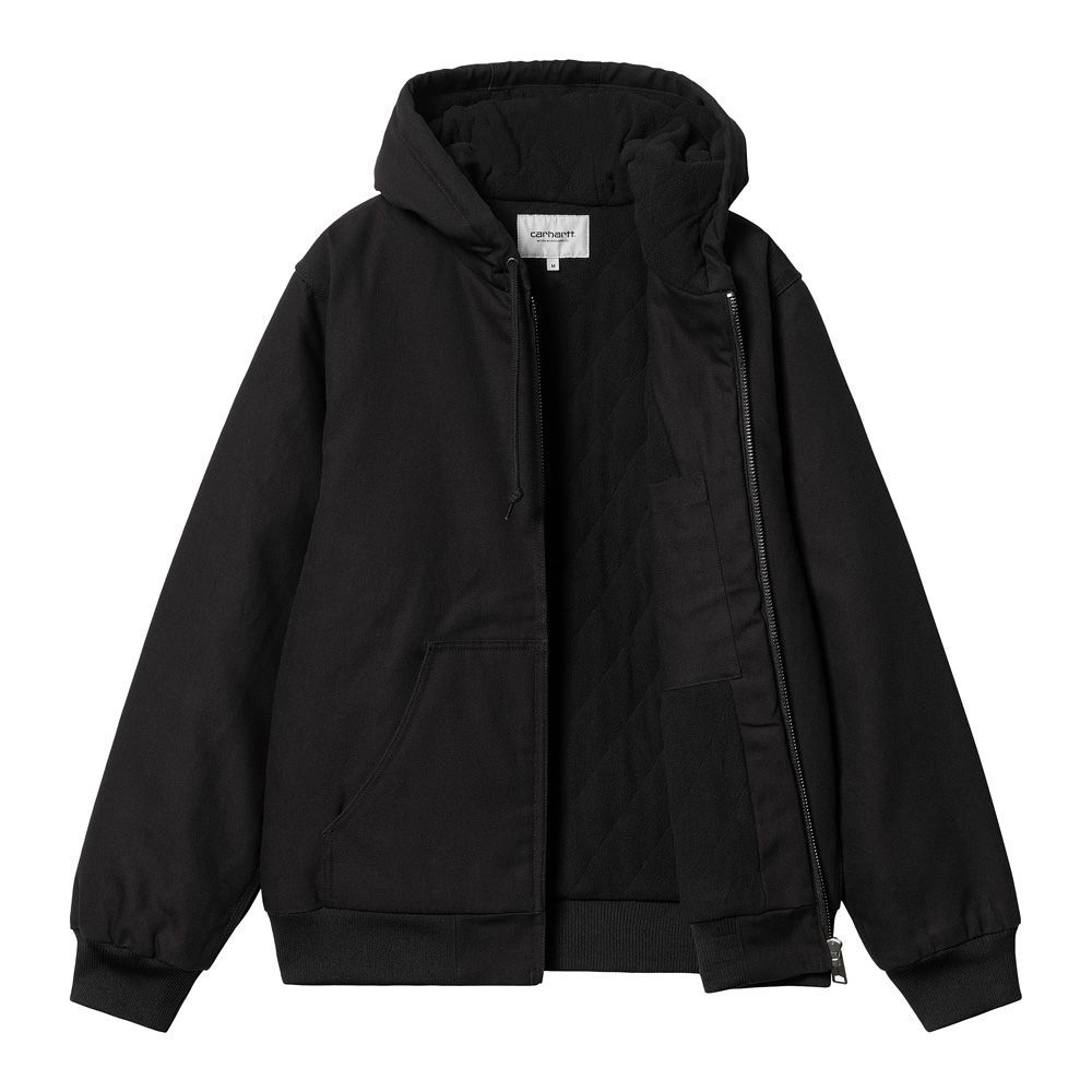 giubbotto-carhartt-373xqz-1.jpg Carhartt Wip Active Jacket, Black Rigid - immagine 1