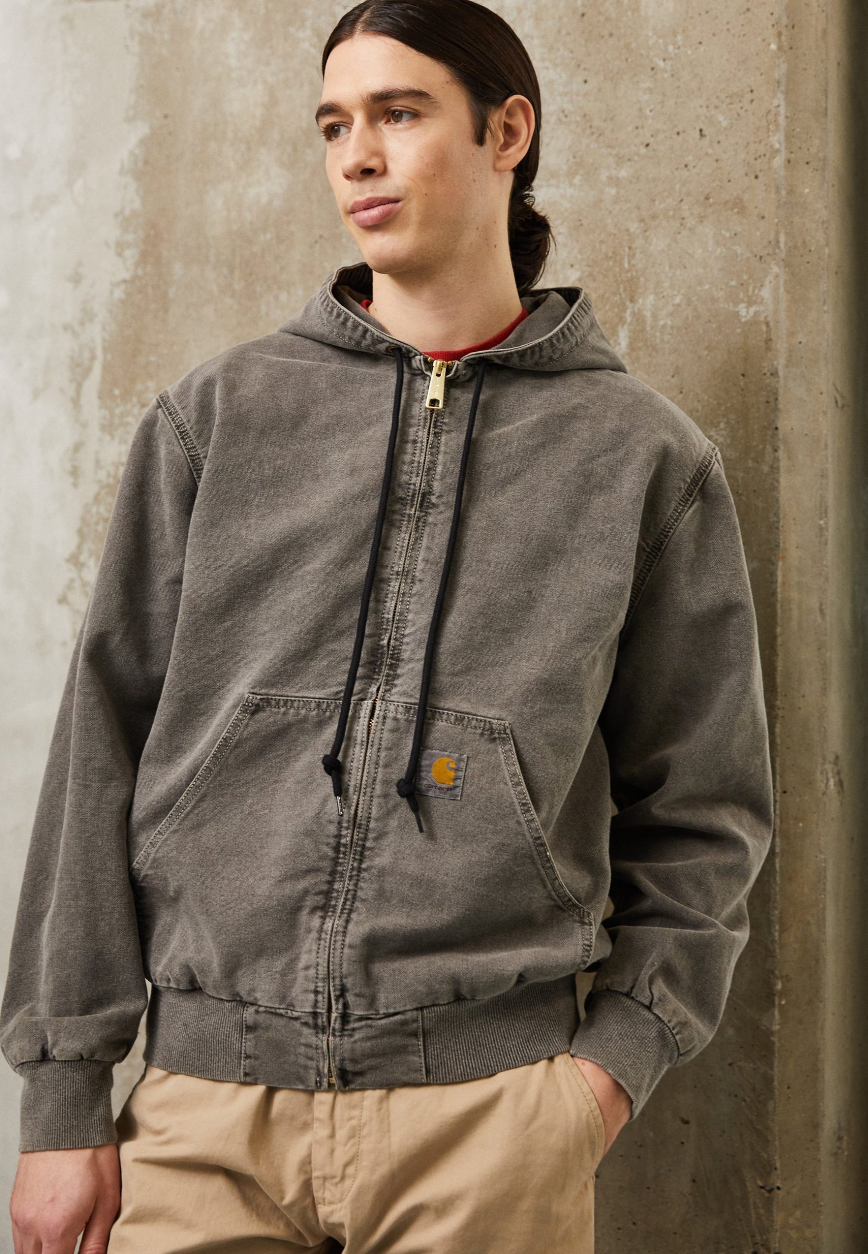 giubbotto-carhartt-533dgf-1.jpg Og Active Giacca Carhartt Wip Og Active Giacca Leggera Carhartt Carhartt WIP Og Chore Coat Uomo Nero - immagine 1