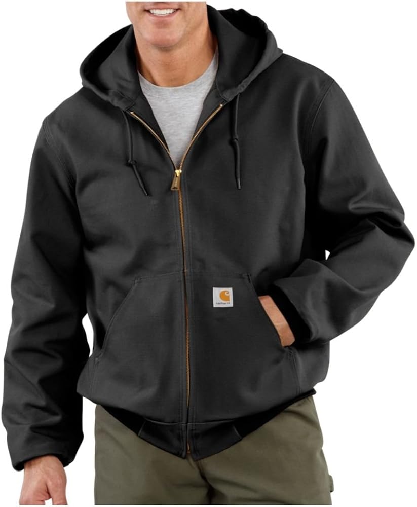 giubbotto-carhartt-808ebq-1.jpg Carhartt Men's Thermal Lined Duck Active Jacket J131,Black,Large : Amazon.it: Moda - immagine 1