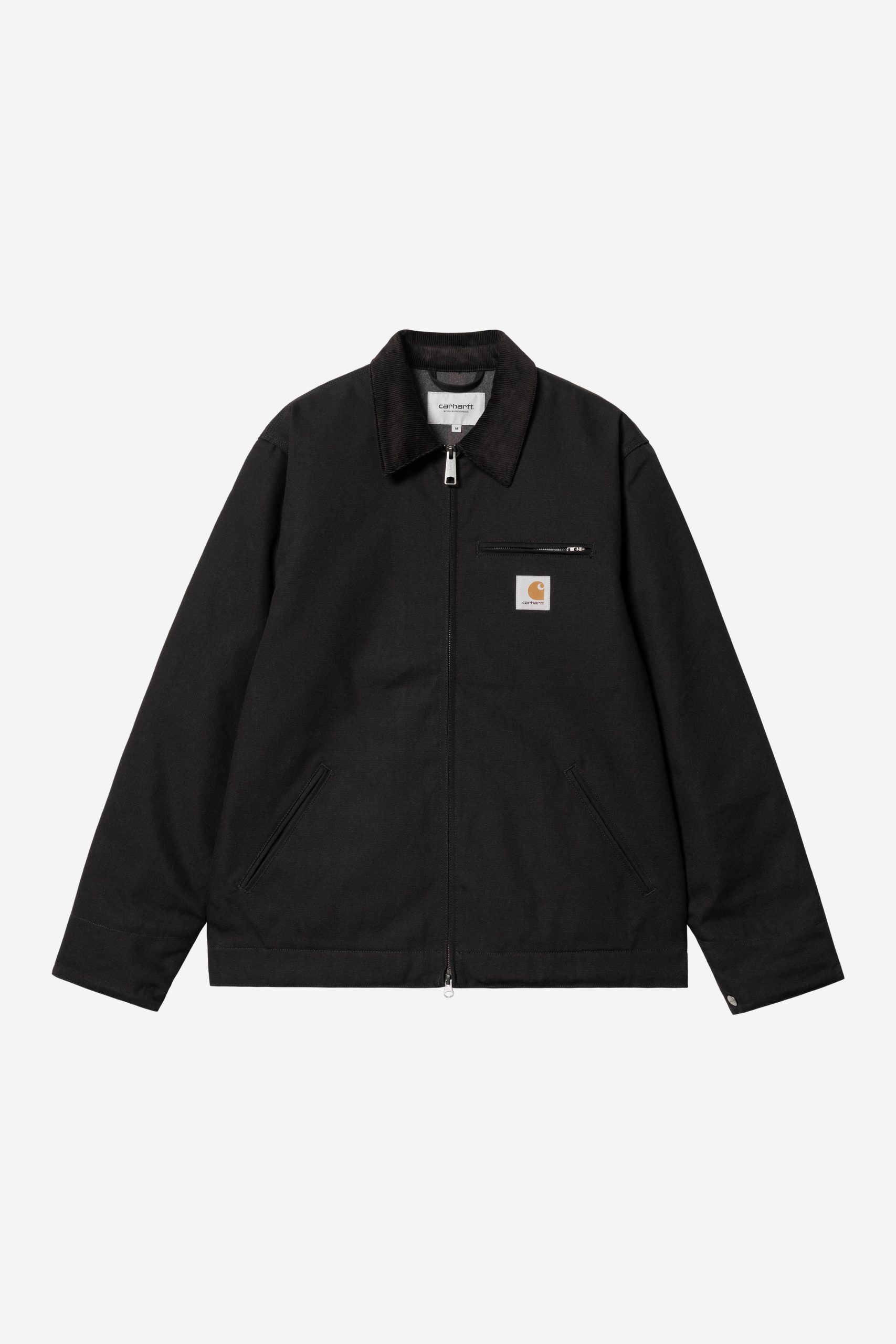 giubbotto-carhartt-848dux-1.jpg Carhartt WIP Detroit Jacket (Winter), Black / Black | Negozio online ufficiale - immagine 1