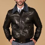 Pelle Nera Giubbotti In Pelle Uomo Inverno 2019 Vintage Giacca Di Pelle Leggera Uomo Giubbotto Pelle Uomo Giacca