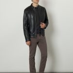 Giubbotto biker in pelle – Conbipel