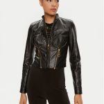 Elisabetta Franchi Giacca di pelle GD 43Z 46E2 Nero Regular Fit | Modivo.it
