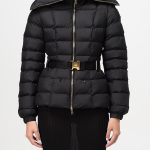 Giubbotto Elisabetta Franchi in nylon trapuntato Nero