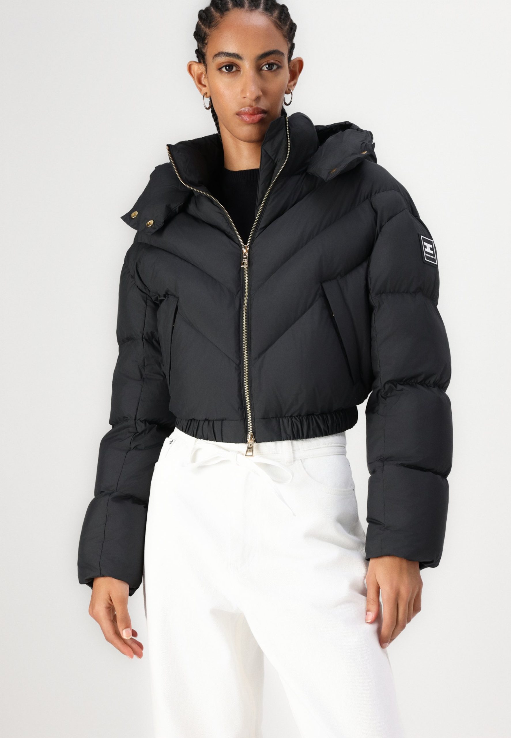 giubbotto-elisabetta-franchi-505hlm-1.jpg Elisabetta Franchi WOMENS PADDED JACKET Giacca invernale black/nero Zalando.it - immagine 1