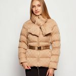 Giacca Elisabetta Franchi | regular fit | colore beige | Gomez.moda