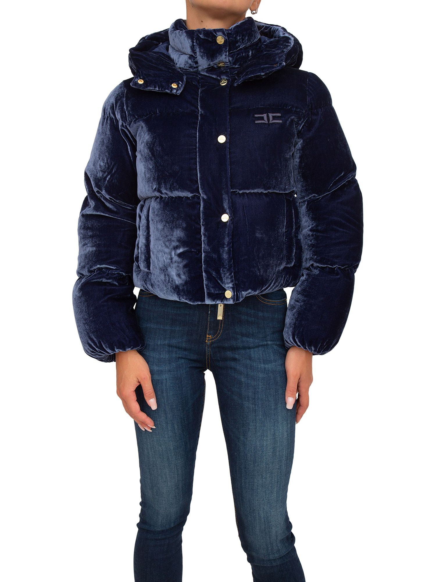 giubbotto-elisabetta-franchi-969yah-1.jpg GIUBBINO ELISABETTA FRANCHI BLU - immagine 1