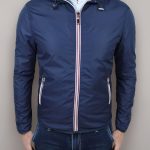 Giubbotto giacca uomo blu casual estivo giubbino antivento impermeabile (m) : Amazon.it: Moda