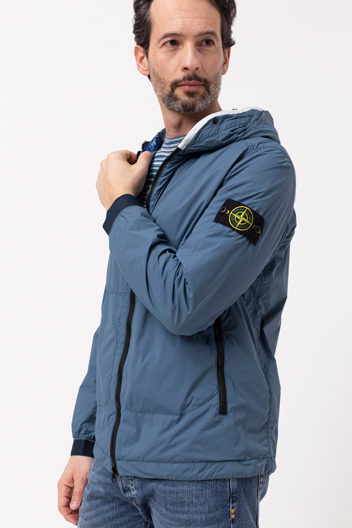 giubbotto-estivo-uomo-617vwr-1.jpg Giubbotto Giaccone Estivo Giubbotto Uomo Stone Giacchetto Estivo Stone Island Island Uomo - immagine 1