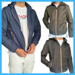 Giubbotto uomo giubbino leggero estivo giacca a vento primaverile con cappuccio | eBay
