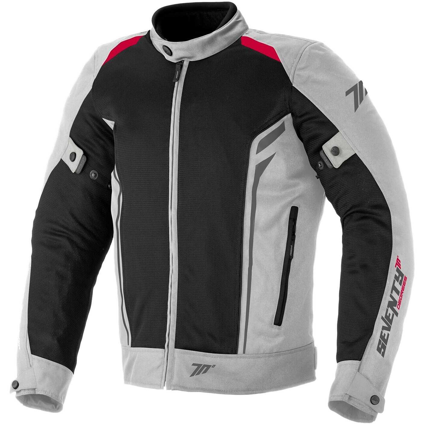 giubbotto-estivo-uomo-689xqu-1.jpg Giubbotto moto Tecnico Estivo Seventy JT32 Touring Uomo Rosso Ghiaccio Vendita Online Outletmoto.eu - immagine 1