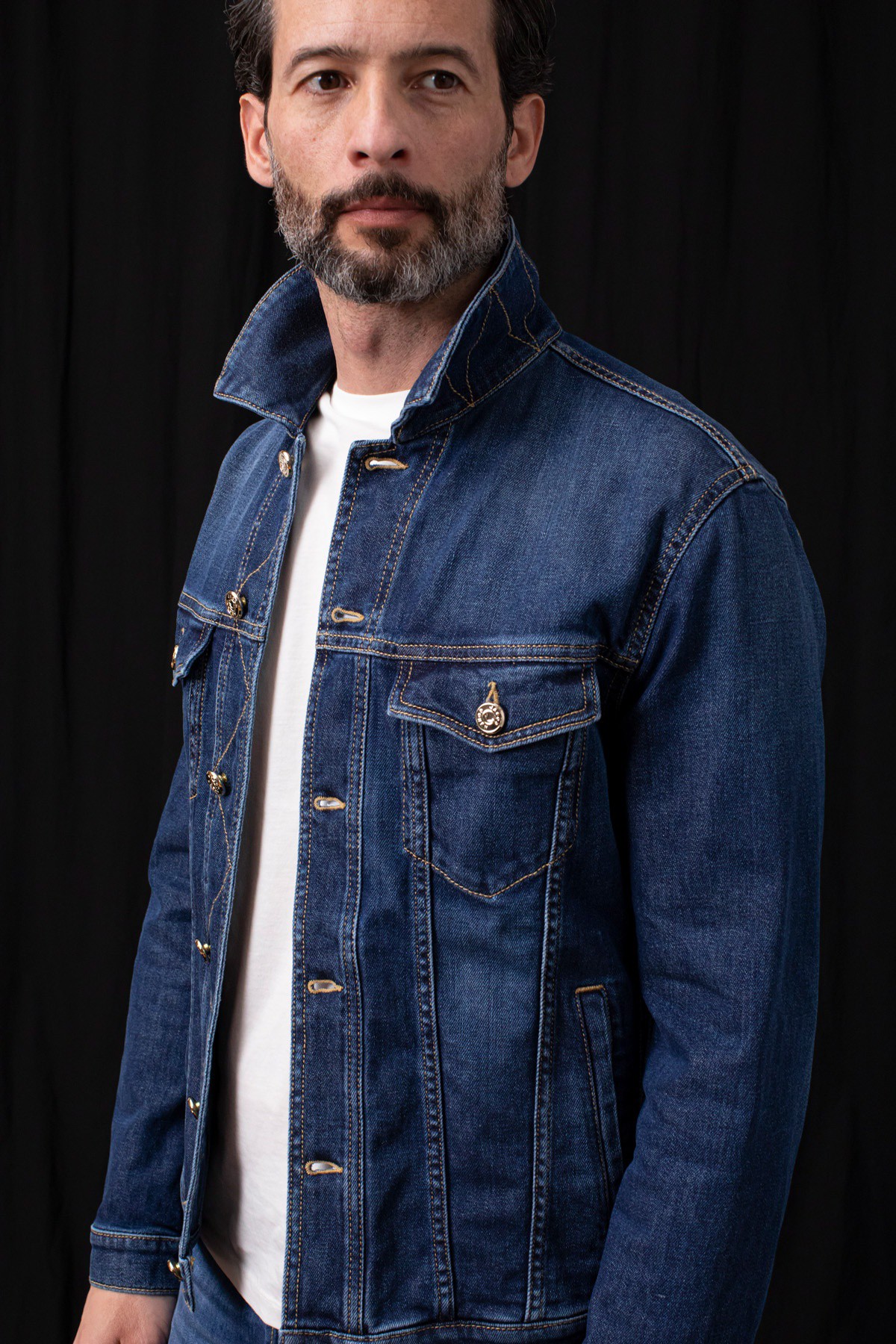 giubbotto-jeans-uomo-974cvy-1.jpg Giubbotto denim per uomo JACOB COHËN P/E - immagine 1
