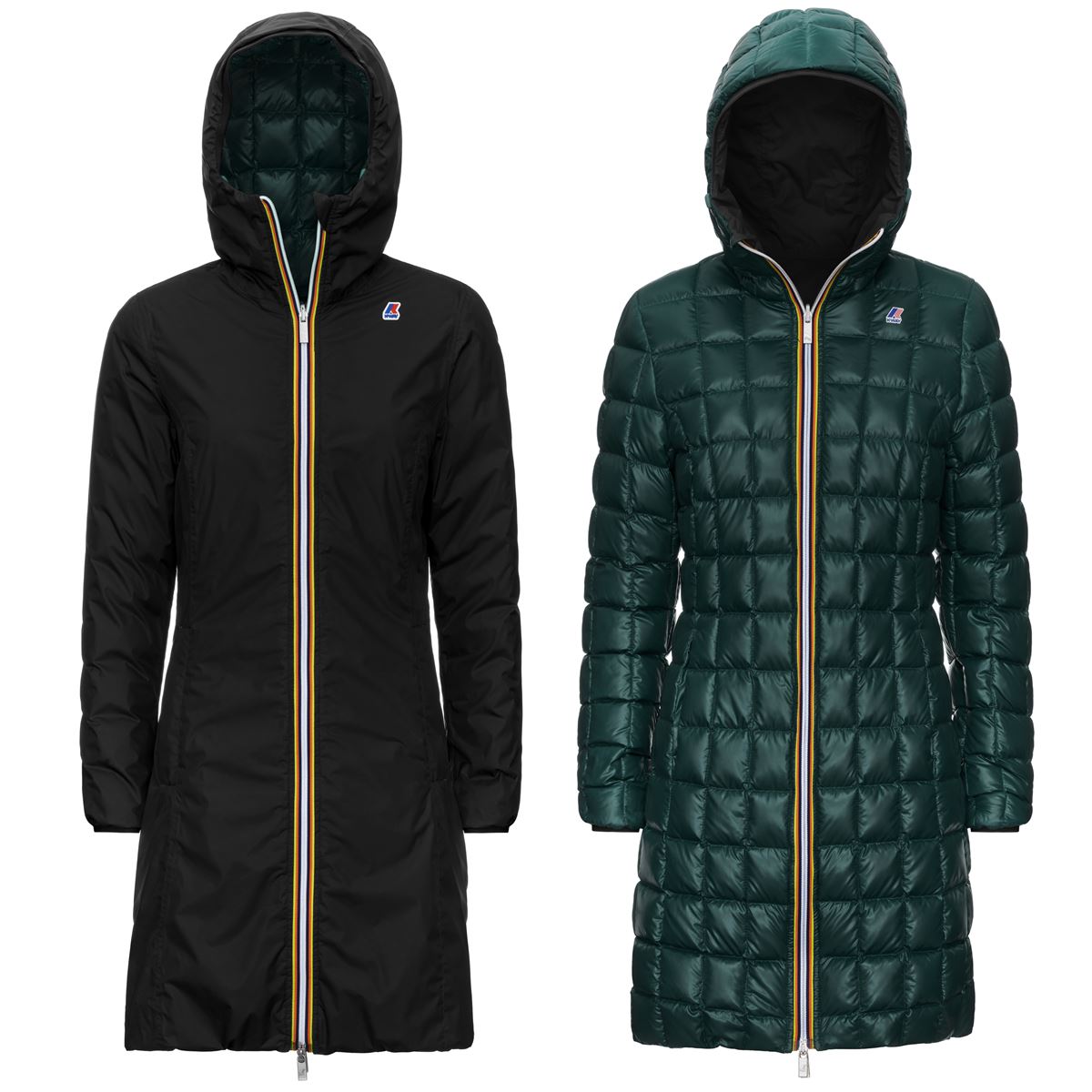 giubbotto-k-way-donna-149xpj-1.jpg K WAY GIUBBOTTO DONNA K111BIW Nuccia Costantino - immagine 1