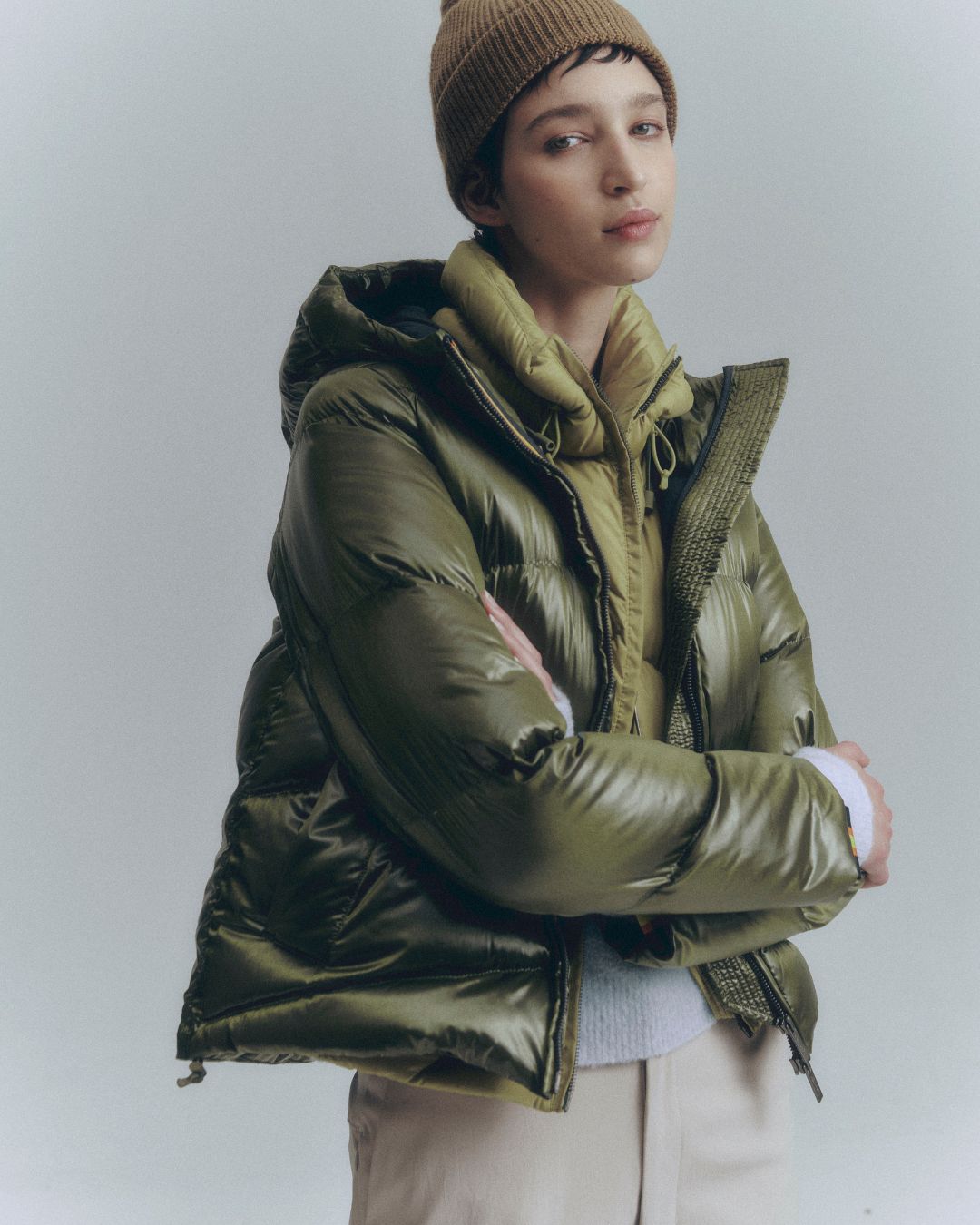 giubbotto-k-way-donna-895scd-1.jpg Kway Giubbotto Primavera Donna Giubbotto Donna Giubbotti K Way Men's K Way Jake Reversible - immagine 1