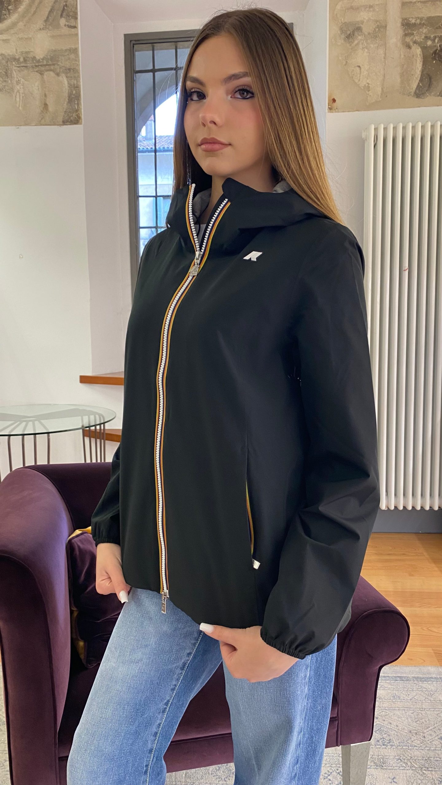 giubbotto-k-way-donna-912kut-1.jpg K WAY GIUBBINO AD A – ilClan Donna - immagine 1