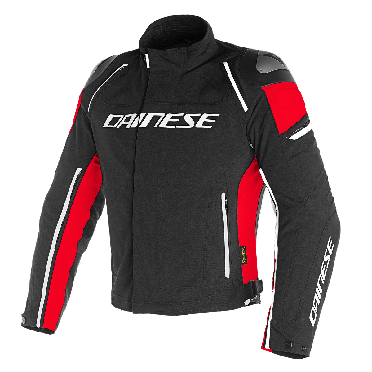 giubbotto-moto-360czi.png RACING 3 D DRY Dainese La giacca moto in tessuto Cordura comfort con protettori spalle in alluminio Palermo - immagine 1