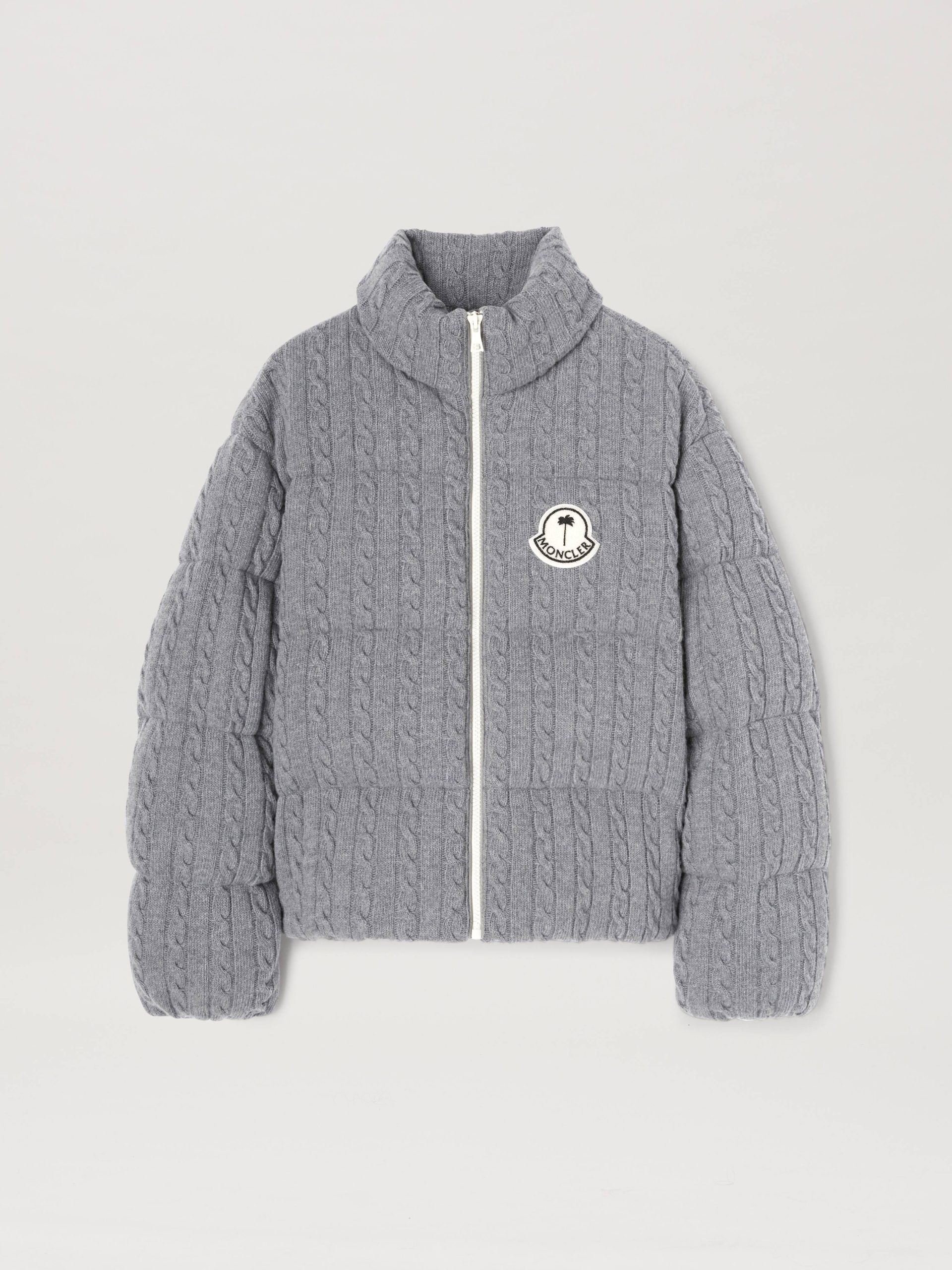 giubbotto-palm-angels-494dqi-1.jpg Austru down jacket Moncler x Palm Angels in GRIGIO BIANCO | Palm Angels® - immagine 1