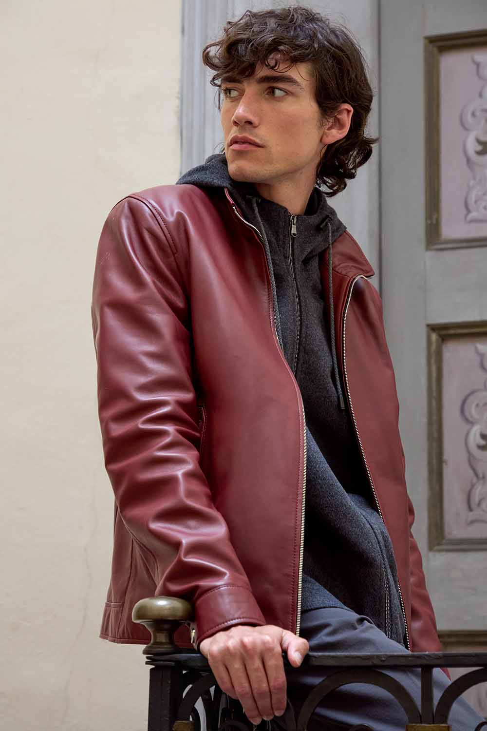 giubbotto-pelle-241ytf-1.jpg Giacche in pelle uomo | Paolo Moretti moda italiana maschile - immagine 1