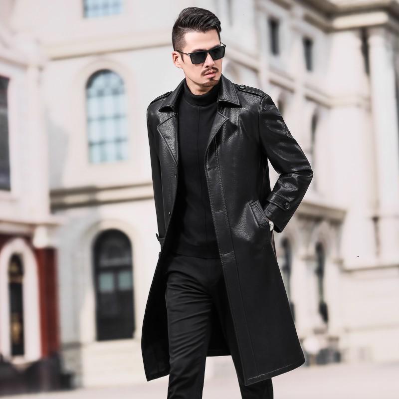 giubbotto-pelle-uomo-invernale-153jyv-1.jpg Cappotti Giacca Pelle Uomo Slim Giubbotto Pelle Uomo Invernale Cappotto Uomo In Pelle Giacca - immagine 1