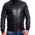 Pelletterie Borghese | Bomber Pelle Uomo Nero | Giacca Moto | Vera Pelle | Made in Italy | BOMBER N (Nero, 46) : Amazon.it: Auto e Moto
