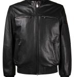 Ferracinshop | Giubbino pelle Uomo Peuterey Nero art. SANDS LEATHER col NER WS 03 moda uomo, donna, bimbo