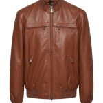 Giubbotto Uomo Peuterey Sands Leather in Pelle Cuoio