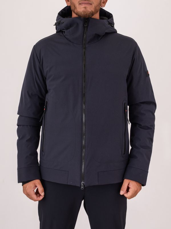 giubbotto-peuterey-522rqc-1.jpg Giacca corta uomo Peuterey in tela stretch con imbottitura Thermoplume - immagine 1