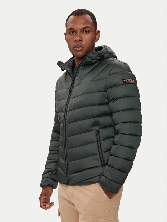 napapijri-giubbotto-uomo-349faj-1.jpg Napapijri Giubbotto invernale Aerons NP0A4GJO Verde Regular Fit | Modivo.it - immagine 1