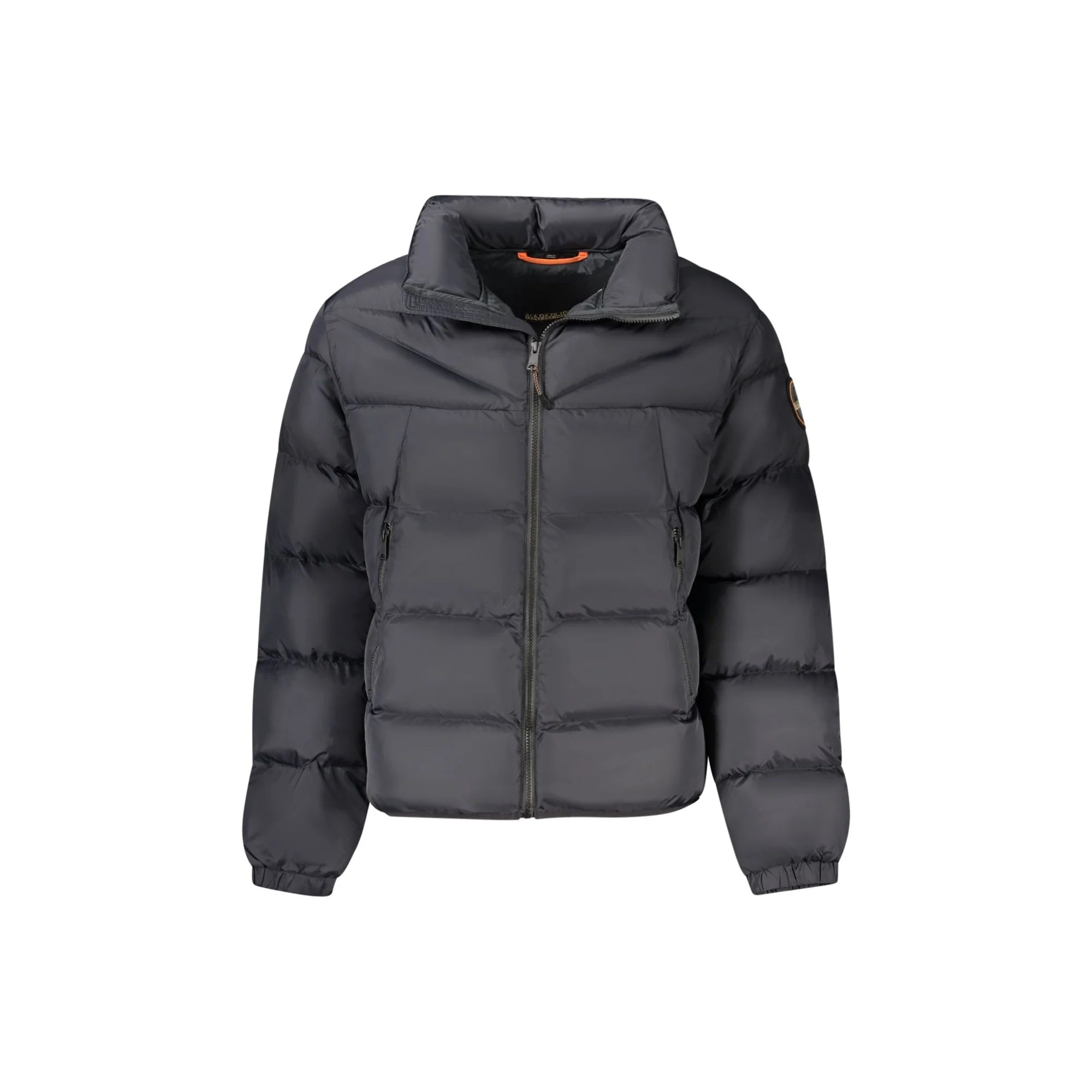 napapijri-giubbotto-uomo-714rcu-1.jpg Napapijri Giubbotto Uomo Nero Relaxed Fit con Tasche e Dettagli Logo S / Nero - immagine 1