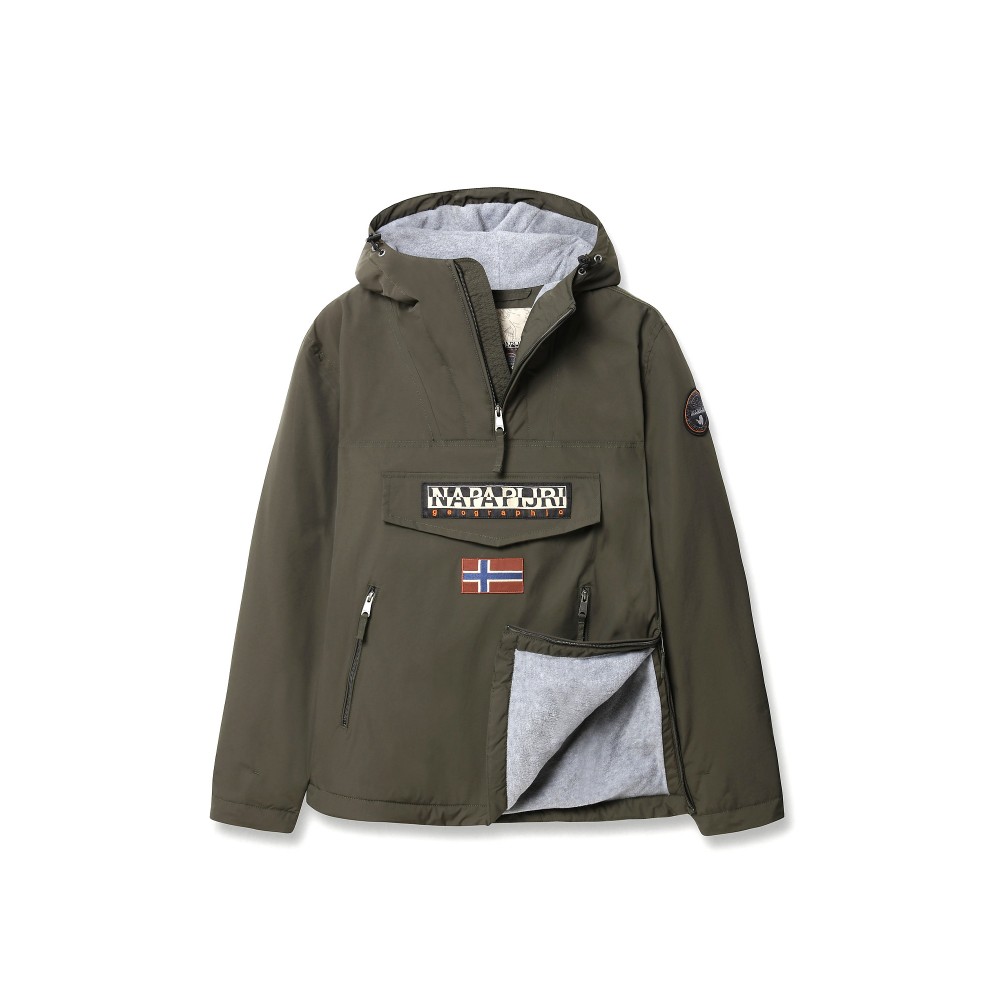 napapijri-giubbotto-uomo-745oov-1.jpg Napapijri Giacca Con Tasche Rainforest Verde Uomo Acquista online su Sportland - immagine 1